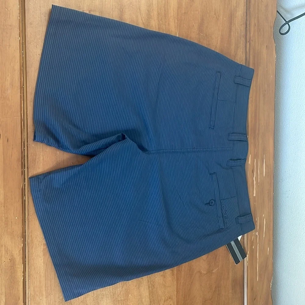 Oniell NWT Men's Blue Striped Shorts Size 36